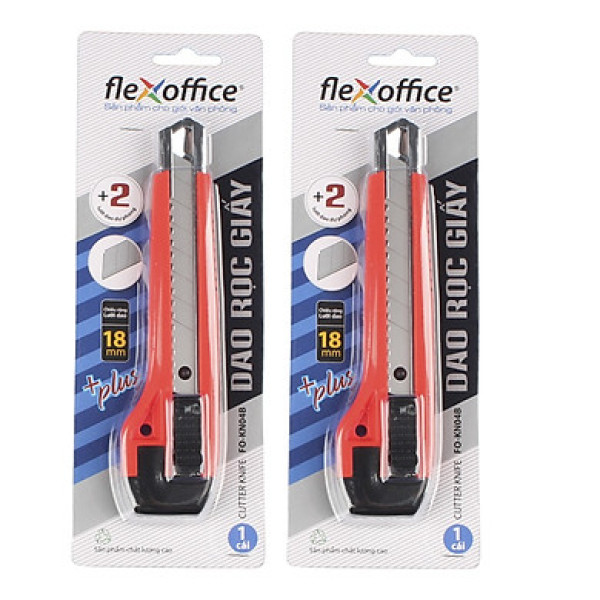 Dao rọc giấy 18mm FO-KN04B (Flexoffice)